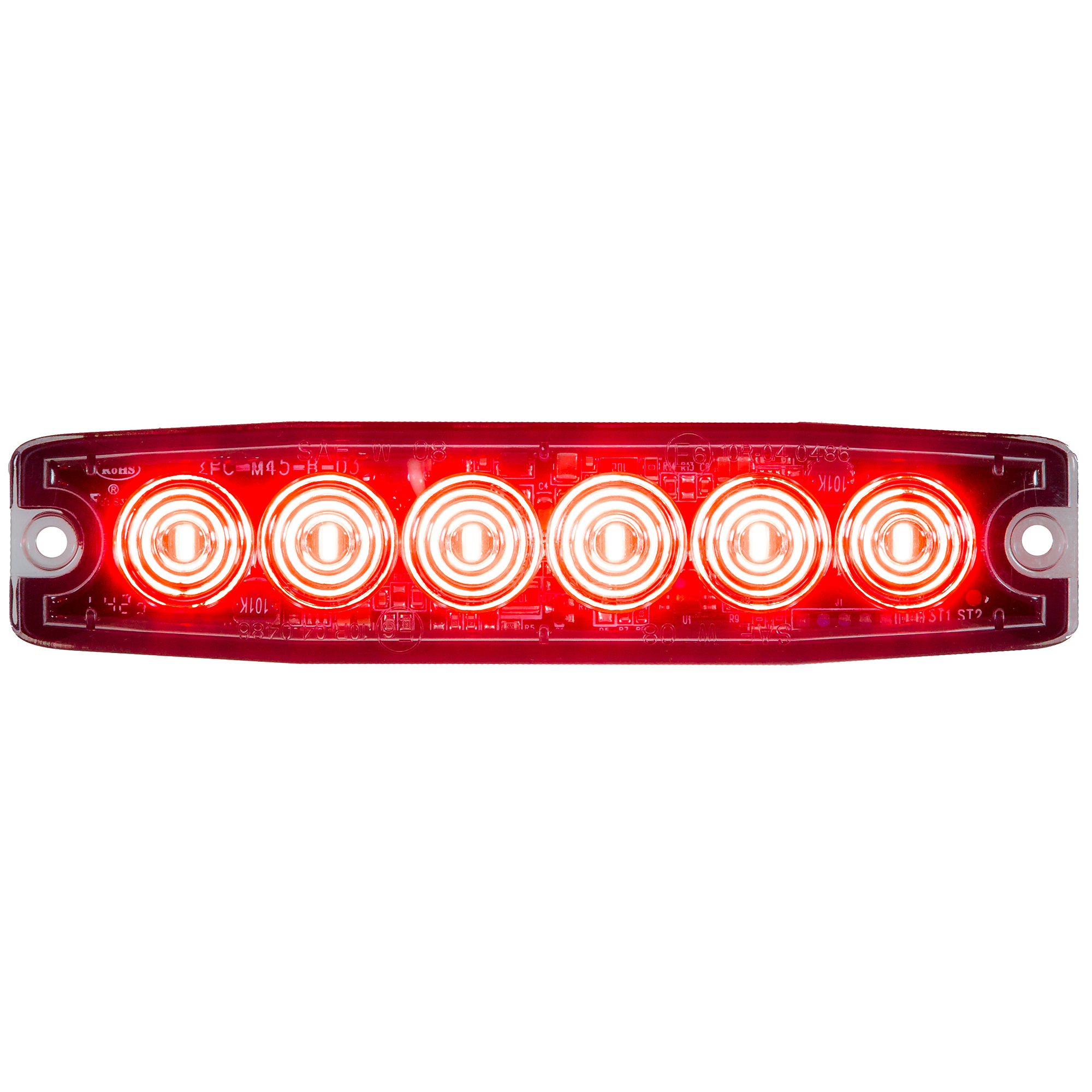 Buyers Products, 5in. LED Emergency Warning Flash Work Truck Strobe Light, Light Type LED, Lens Color Red, Included (qty.) 1 Model# 8892203